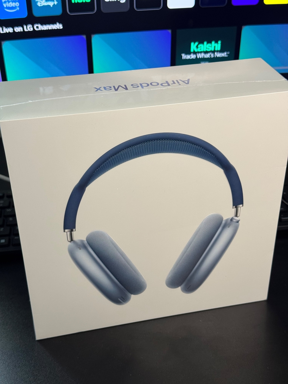 Apple AirPods Max Headphones - Blue and Silver
